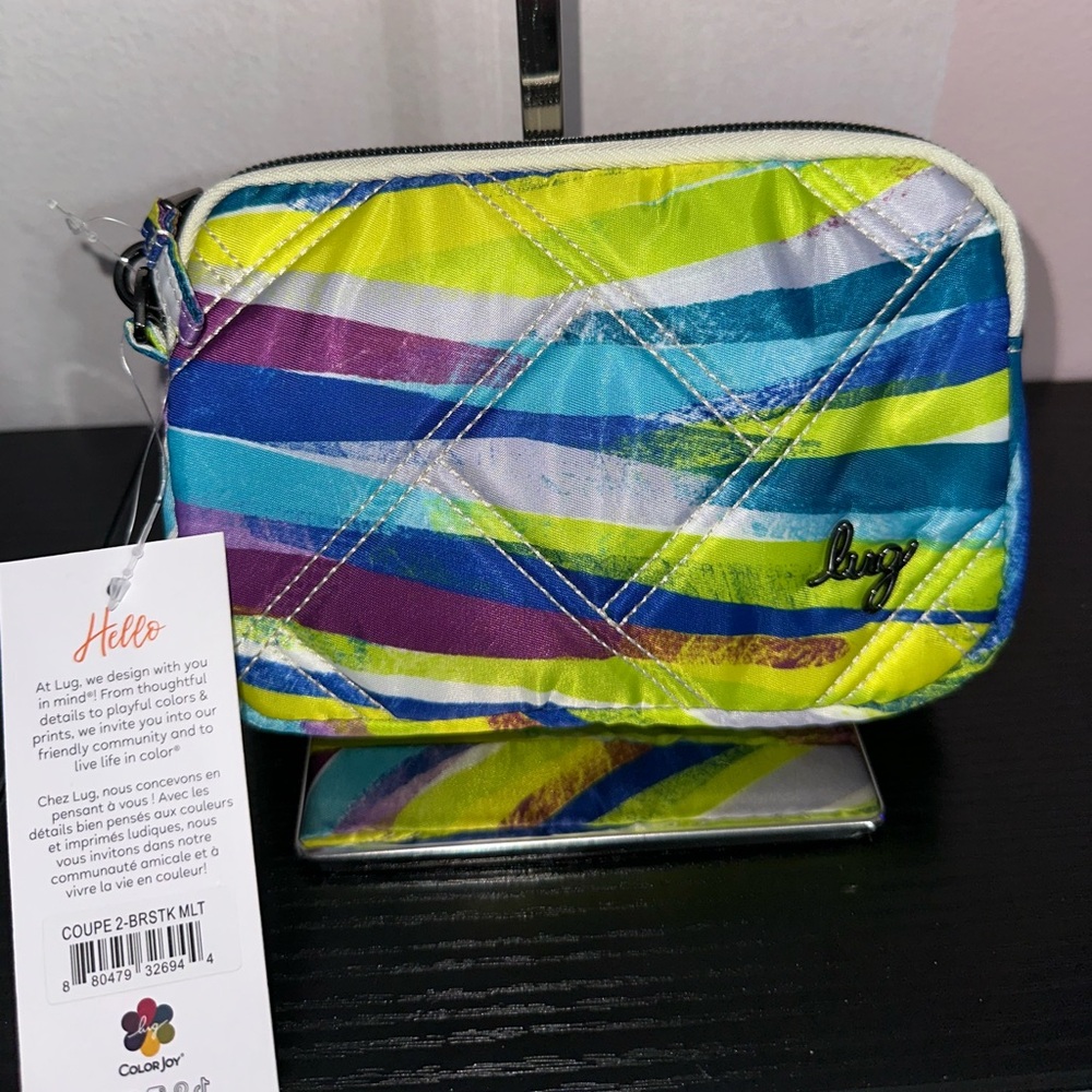 Lug Coupe 2 Convertible Crossbody Bag NWT Brushstroke Multi